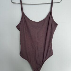 REVAMPED - Low-Cut Back Spaghetti-Strap Bodysuit